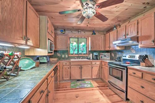 Riverfront Hayesville House With Spacious Deck!