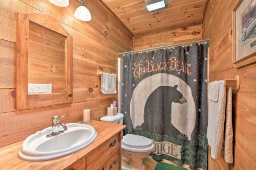 Riverfront Hayesville House With Spacious Deck!