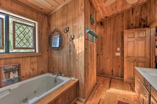 Riverfront Hayesville House With Spacious Deck!