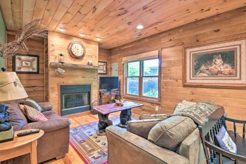 Riverfront Hayesville House With Spacious Deck!