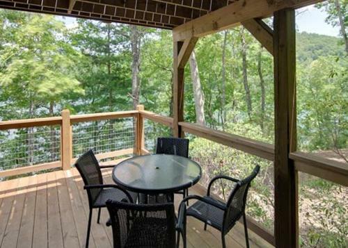 Lake Lure Waterfront At Rumbling Bald With Docks, Views And Use Home