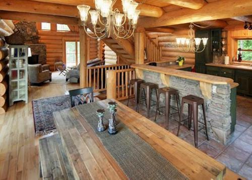 Lake Lure Waterfront At Rumbling Bald With Docks, Views And Use Home