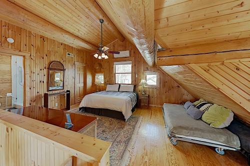 Lake Lure Waterfront At Rumbling Bald With Docks, Views And Use Home