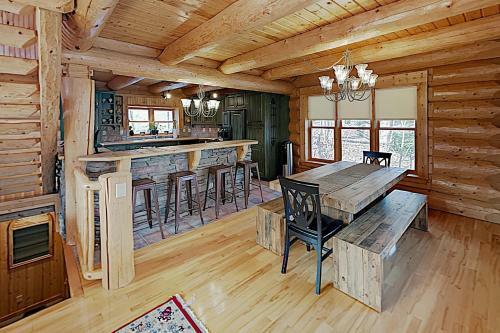 Lake Lure Waterfront At Rumbling Bald With Docks, Views And Use Home