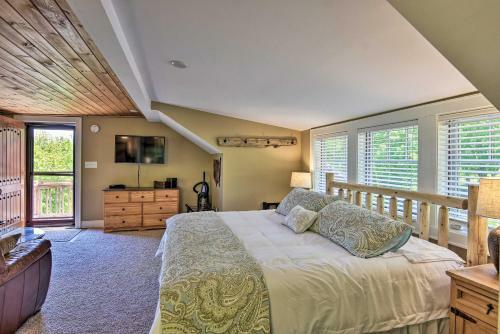 Apartamento Cozy Couples Retreat At Blue Ridge Loft!
