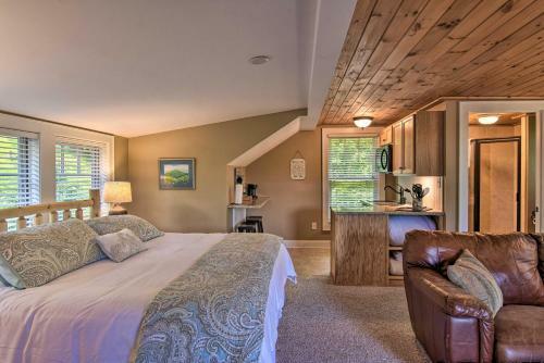 Apartamento Cozy Couples Retreat At Blue Ridge Loft!