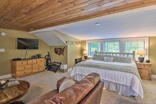 Apartamento Cozy Couples Retreat At Blue Ridge Loft!