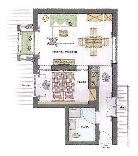 Apartamento Appartements Erwin & Eleonore H�ttl I