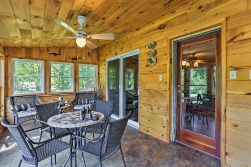 Beach Lake Cabin On Delaware River With Sunroom!