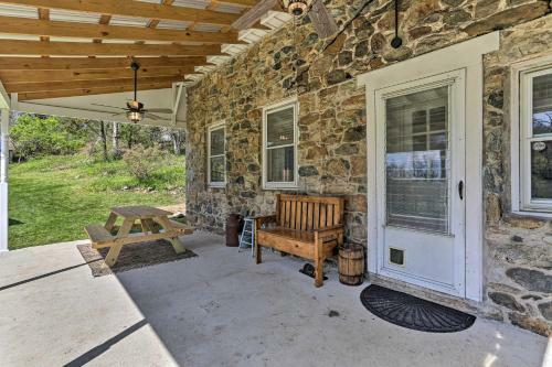 Idyllic Hellertown Cottage Patio And Fire Pit!