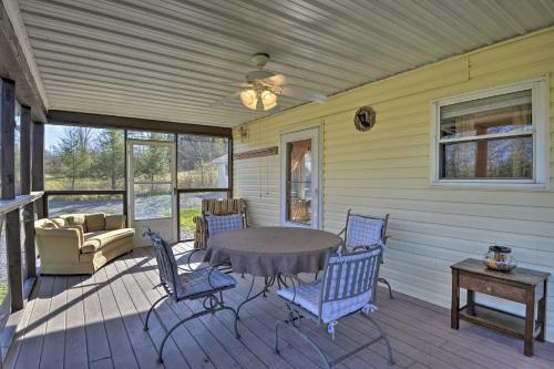 Wellsboro Single-story Cabin With Screened Patio