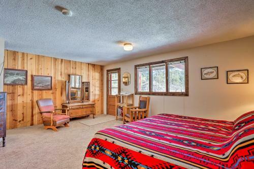 Tranquil Retreat On Creek With Deck On 30 Acres