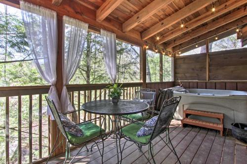 Cozy Pigeon Forge Escape With Spacious Deck And Hot Tub