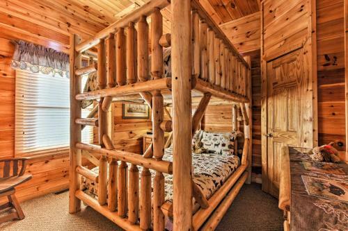 Smoky Mountains Cabin With Hot Tubs And Views!