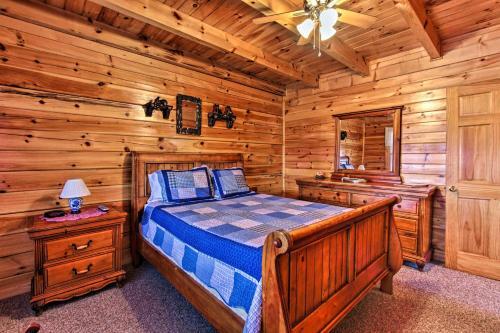 Rustic Sevierville Cabin With Spacious Porch And Views!