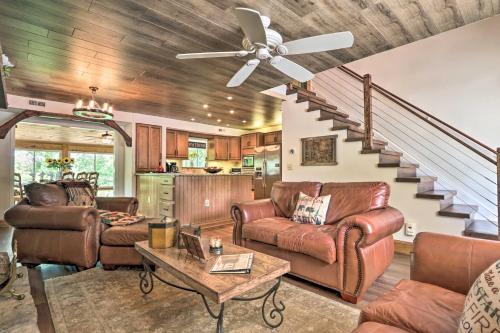 Rustic-chic Cabin With Deck, Hot Tub, Mtn Views!