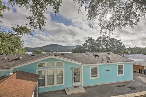 Waterfront Lakehills Home With Pvt Dock And Lake Views