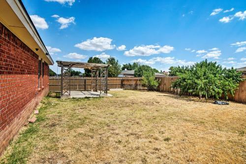 Pet-friendly Lubbock Home With Yard - 6mi To Ttu