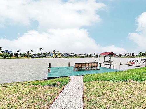 New Listing! Copano Bayfront Haven: Dock, Near Beach Home
