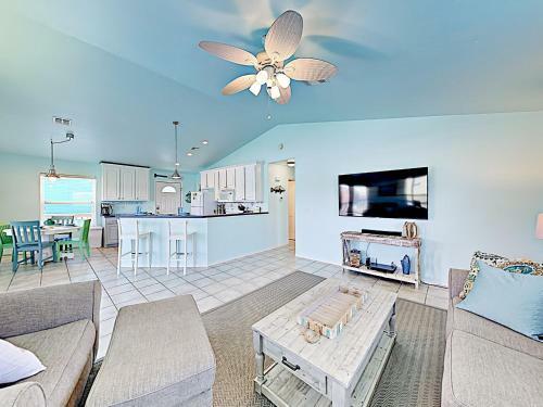 New Listing! Coastal Gem On Stilts With Deck & Grill Home