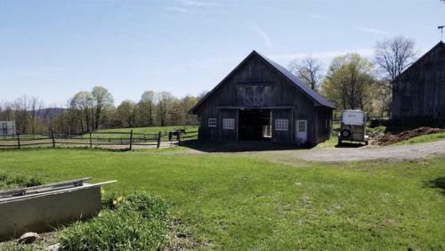 Historic Hemlock Ridge Farm - 40 Acres & Orchards Home