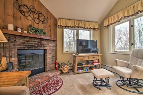 Apartamento Ski-in Ski-out Okemo Oasis With Deck And Mtn View