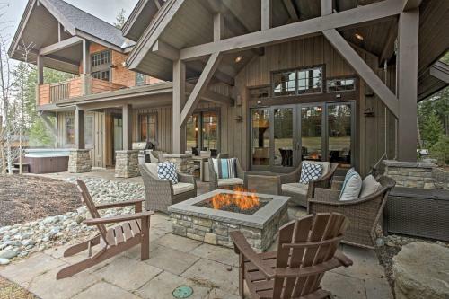 Cle Elum Home On Golf Course With Fire Pit And Hot Tub