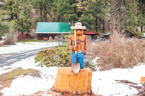 Luxurious Log Cabin At White Pass