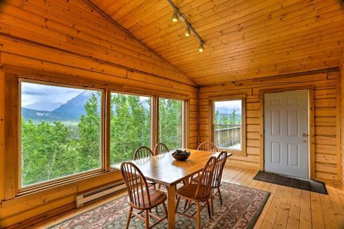 Cabin With Glacier And Mtn Views Walk To Matanuska River