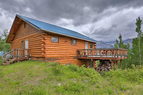 Cabin With Glacier And Mtn Views Walk To Matanuska River