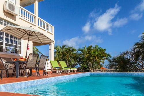 Cap Estate Villa Sleeps 10 Pool Air Con Wifi
