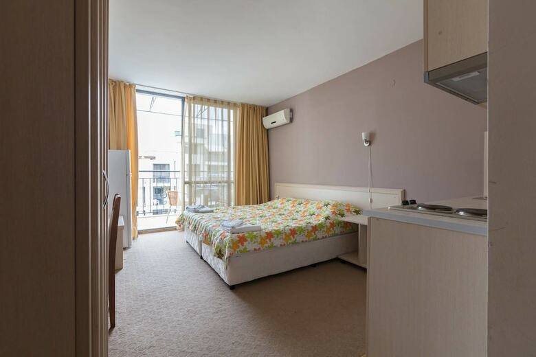 Aparthotel Studio With Balcony And Pool View