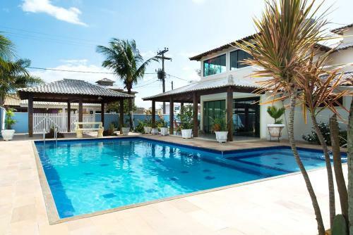 Casa Em Cond Fechado Com Wifi, Piscina E Churrasq