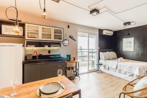 Apartamento Studio Moderno E Com Design Arrojado, Pr�x A Avenida Paulista