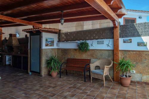 Villa Vacation Home In Agaete Terrace Bbq