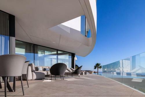 Neue Luxus Villa Mit Meerblick, Pool Und Garage