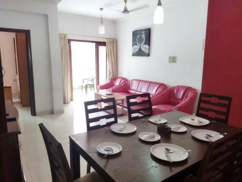 2bhk Luxury Apartment, Candolim With Pool Cd01