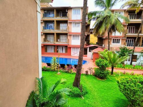 2bhk Luxury Apartment, Candolim With Pool Cd01