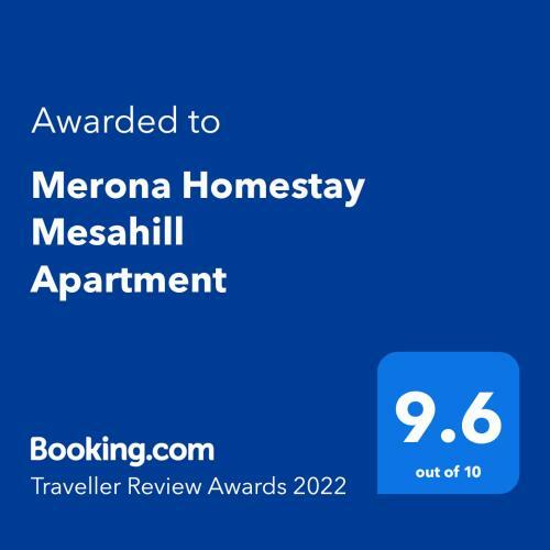Merona Homestay Mesahill Apartment
