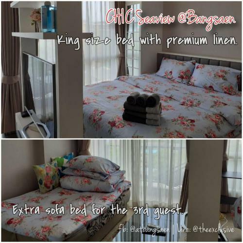 Apartamento Chic Seaview @ The Patio Bangsaen