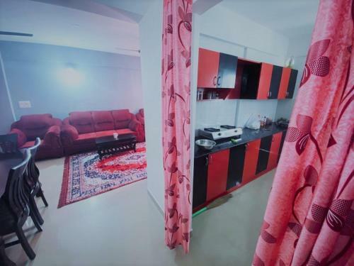 Apartamento La Casa Roja Negra (Huge 3 Bhk)
