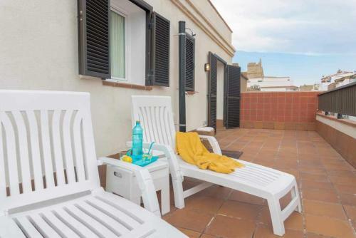 �tico La Escala Apartamento En Primera L�nea de Mar