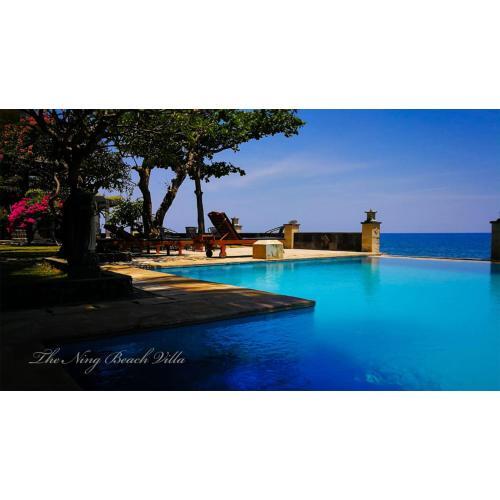 The Ning Beach Front Villa