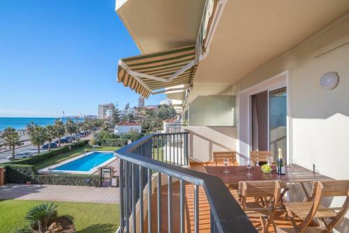 Beachfront Apartment With Sea View