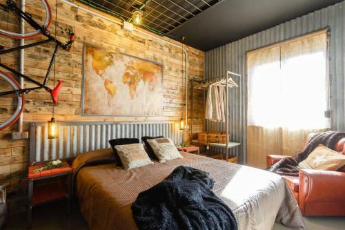 Apartamento Semiloft Romantico E Industrial