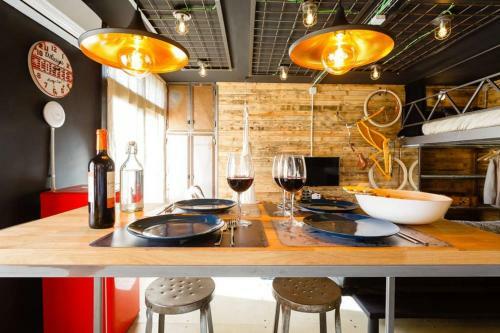 Apartamento Semiloft Romantico E Industrial