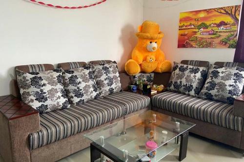 Apartamento La Casa Roja Blanca (Huge 3bhk)