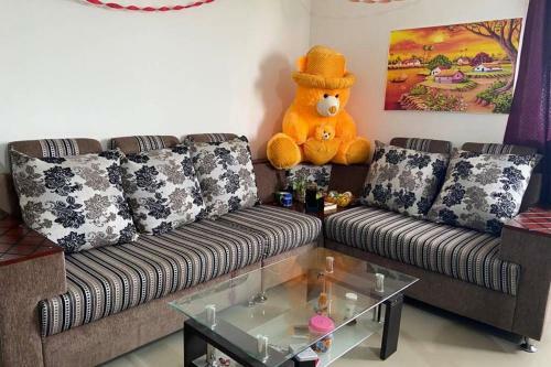 Apartamento La Casa Roja Blanca (Huge 3bhk)