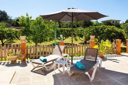 Llub�, Beautiful House With Pool Surrounded By Nature
