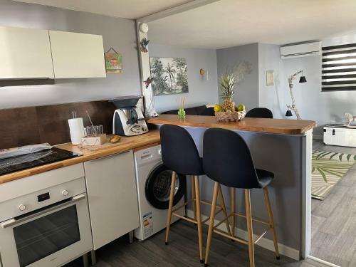 Apartamento Appartement Bleu Coco